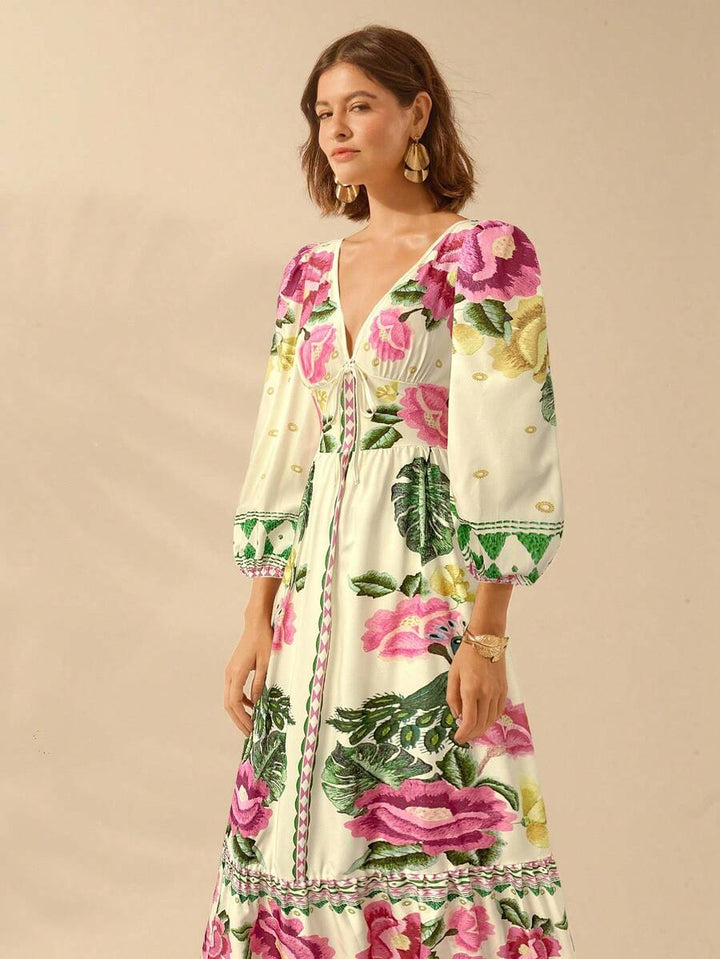 Breezy | Floral Holiday Dress