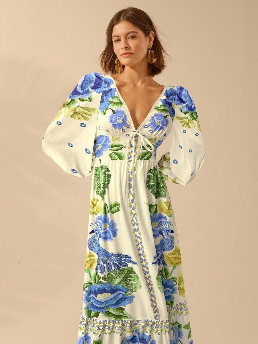 Breezy | Floral Holiday Dress