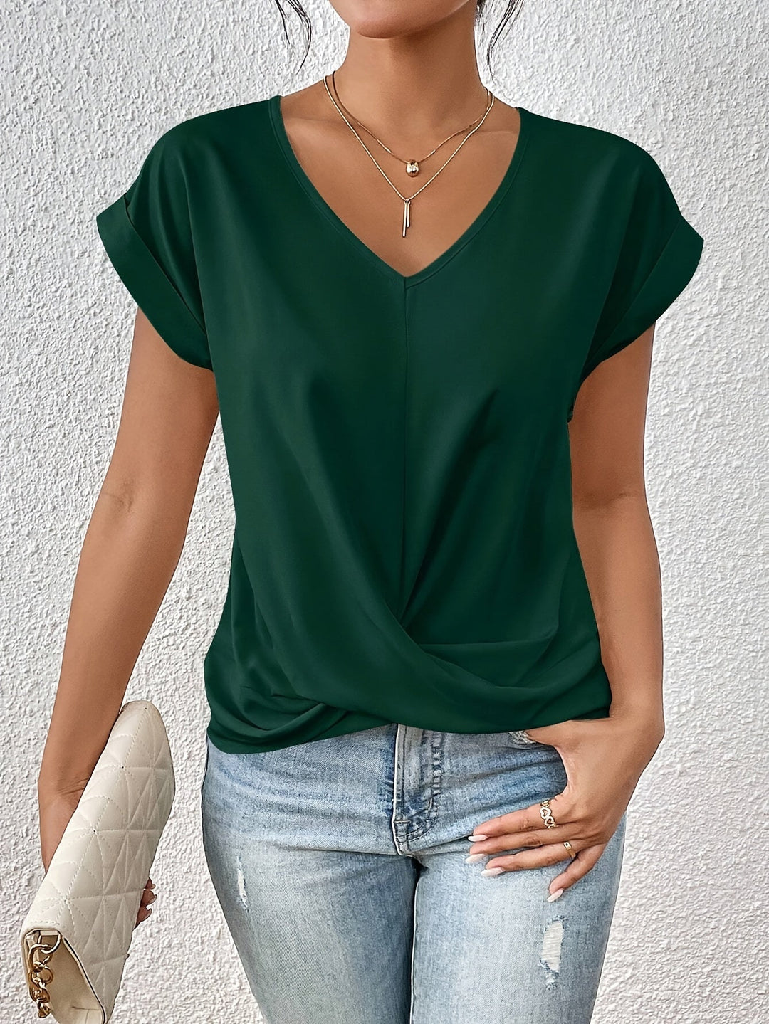 Cleo™ Sweetheart Neckline Tee