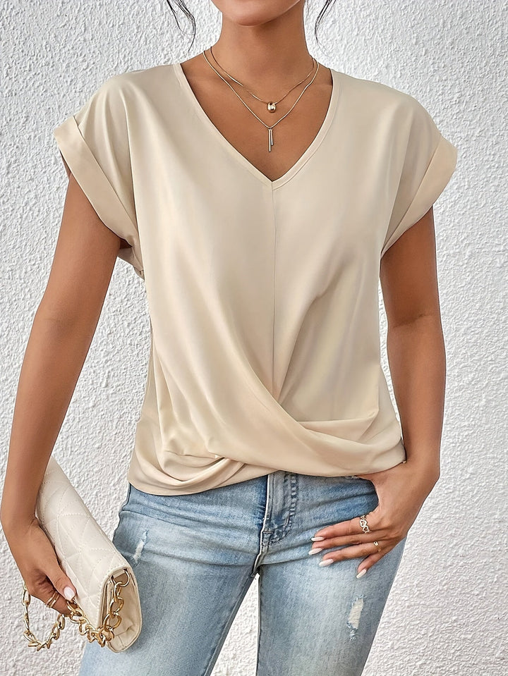 Cleo™ Sweetheart Neckline Tee