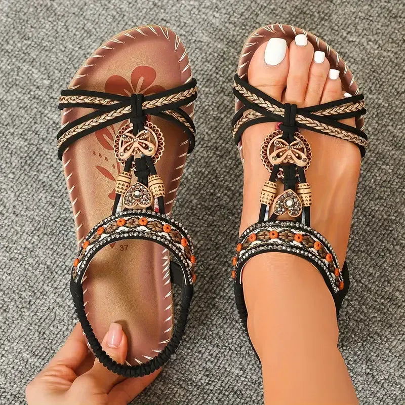 Colella Floral Sandals
