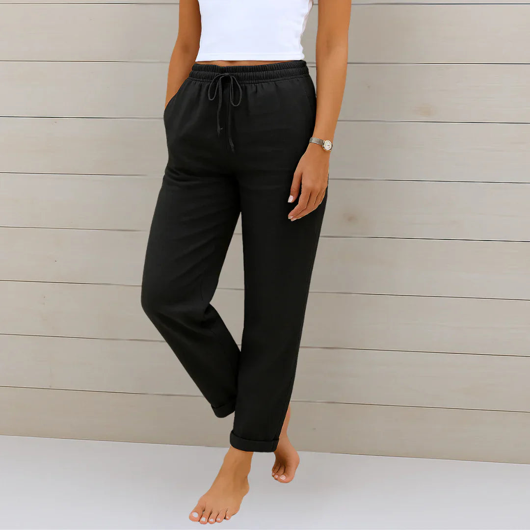 Ellaine™ Linen Stretch Pants