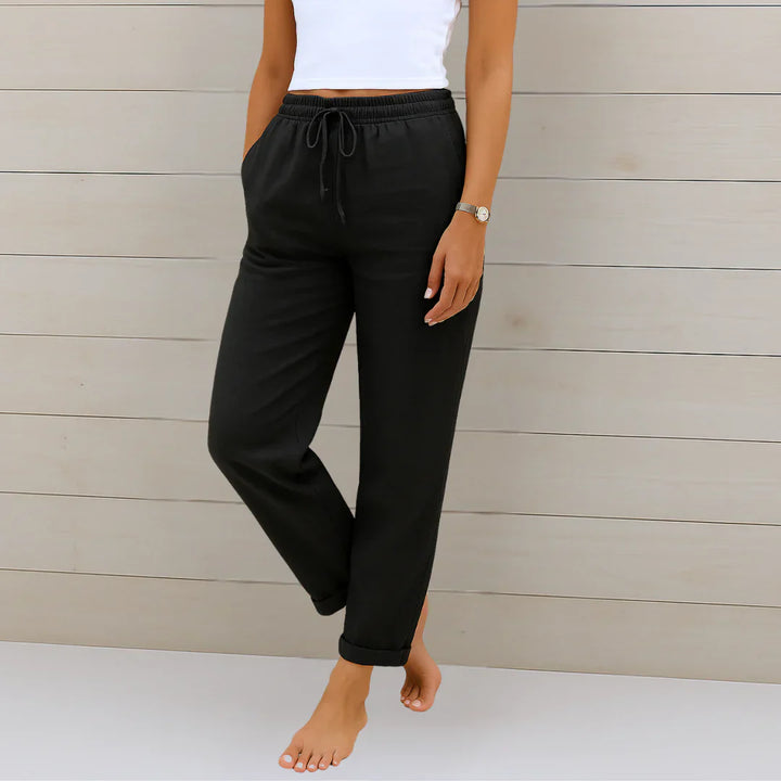 Ellaine™ Linen Stretch Pants