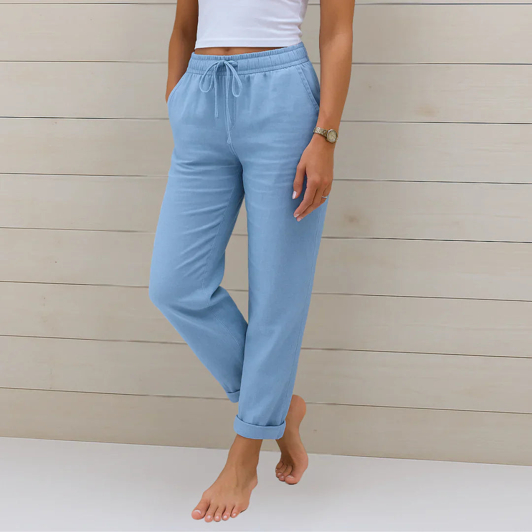 Ellaine™ Linen Stretch Pants