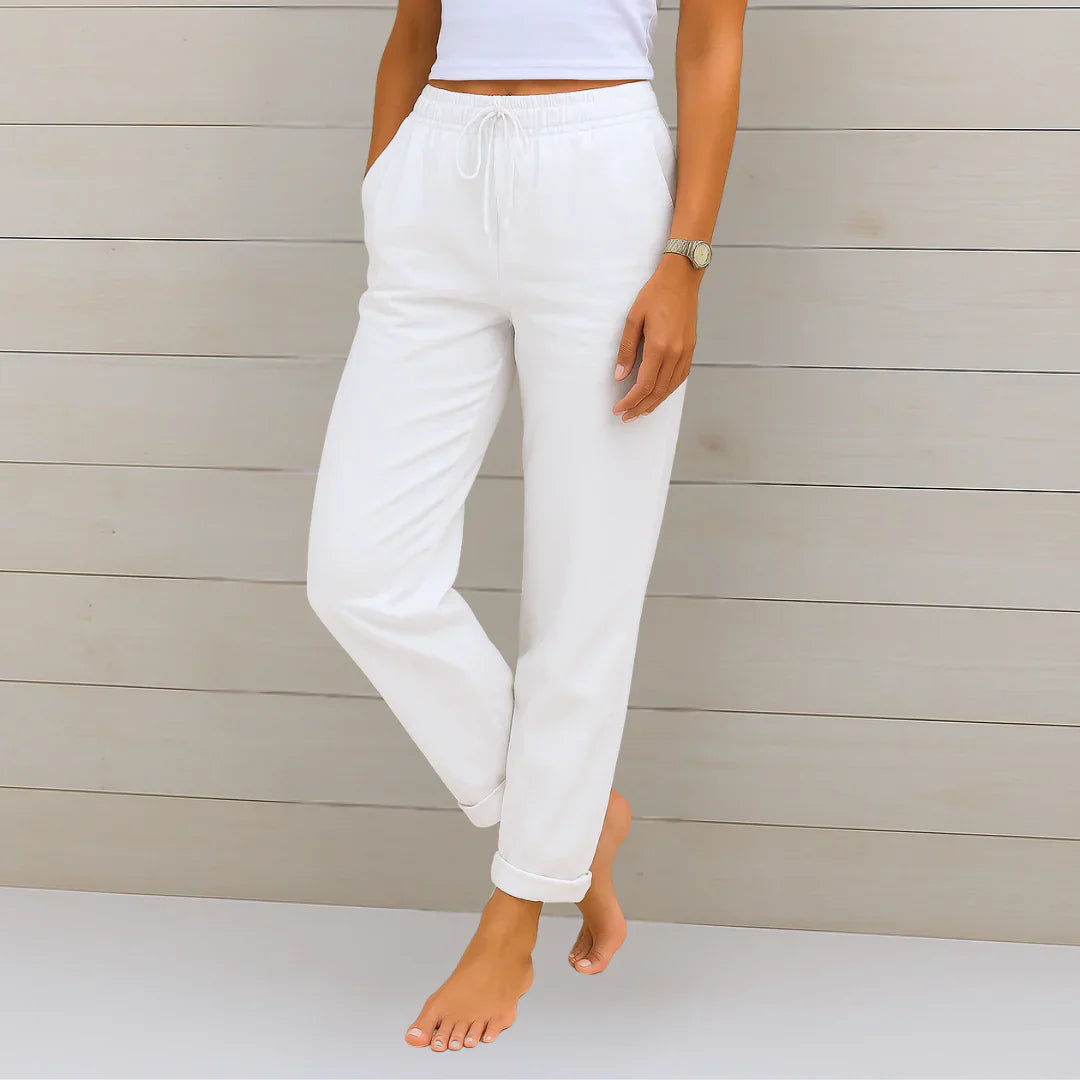 Ellaine™ Linen Stretch Pants