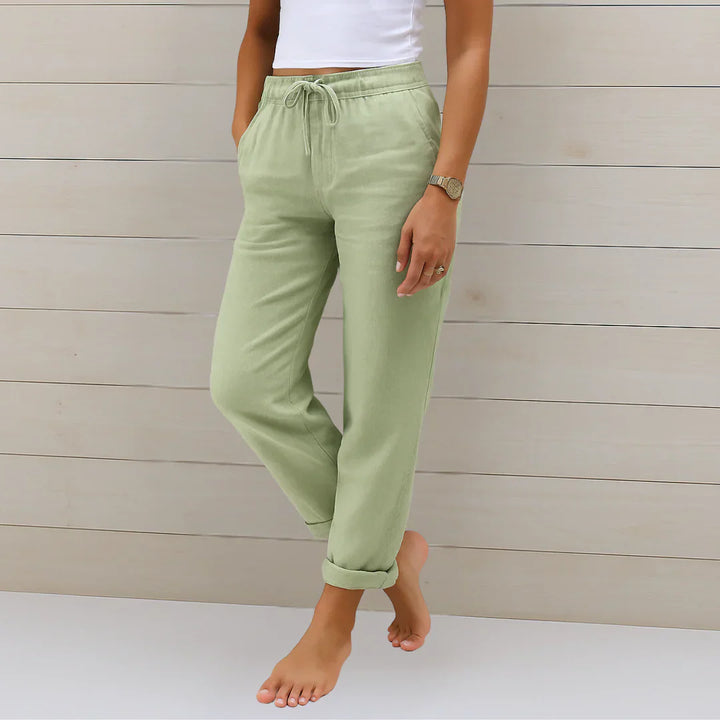 Ellaine™ Linen Stretch Pants